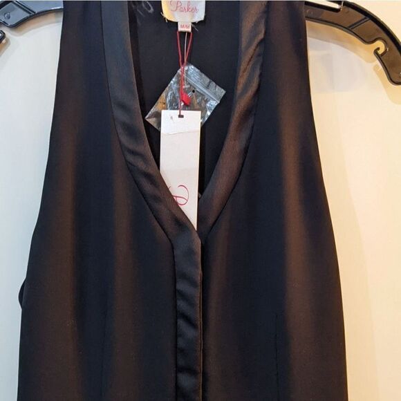 Nwt parker | brandy racerback crepe jumpsuit - Picture 9 of 11